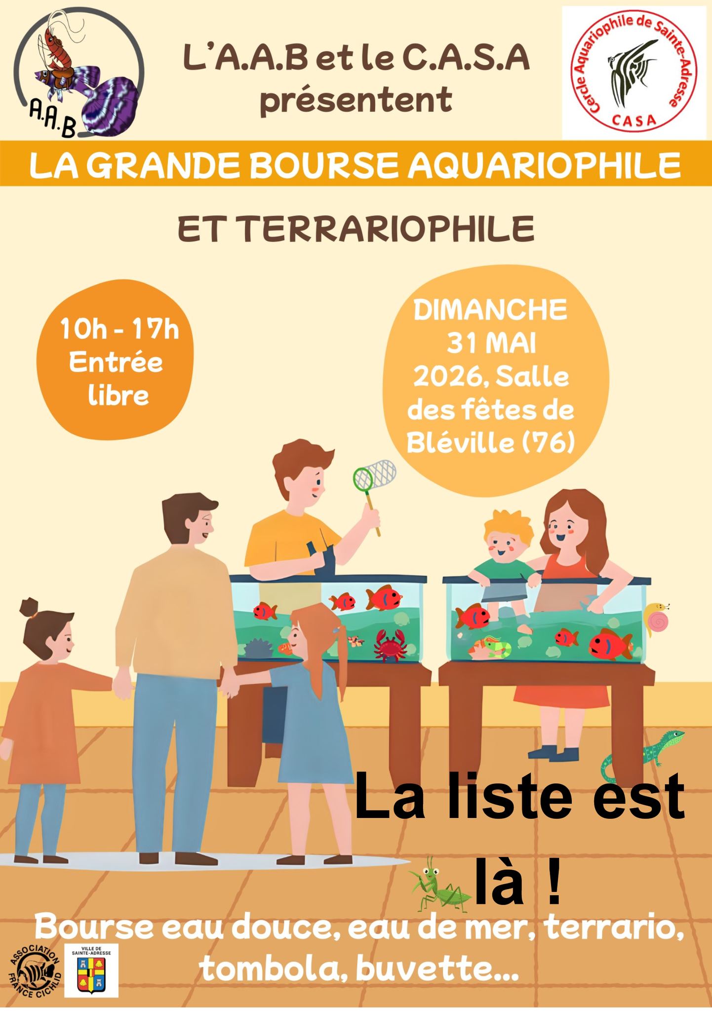 Bourse Bleville mai 2026